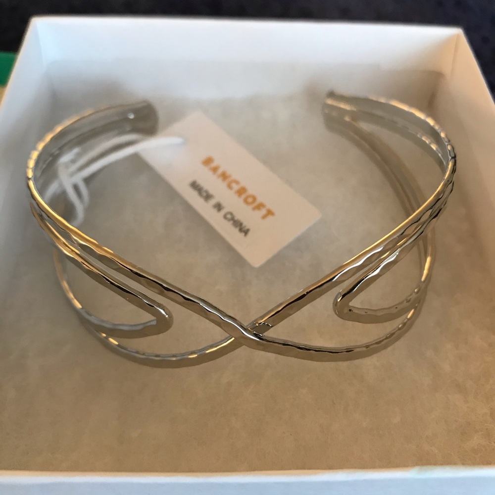 Bancroft Alexandria Hammered Arrow Cuff Bracelet